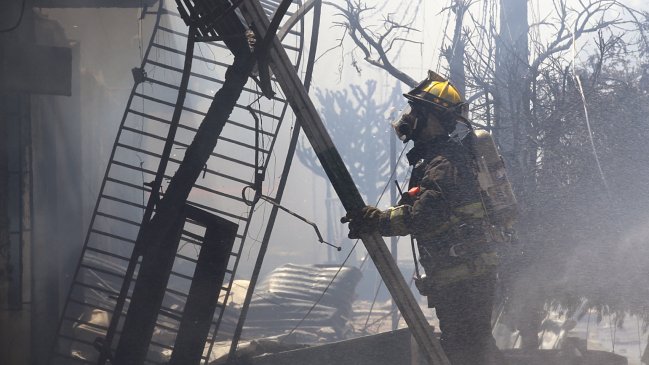 Incendio en fundo de Vilcún: Carabineros investiga posible atentado