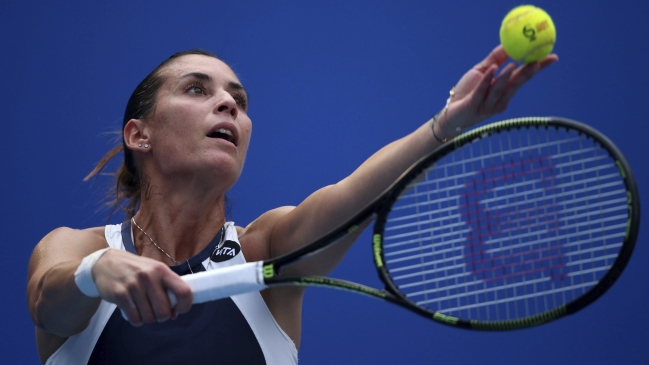 Flavia Pennetta sufrió inesperada derrota ante la número 414 del mundo en Tianjin