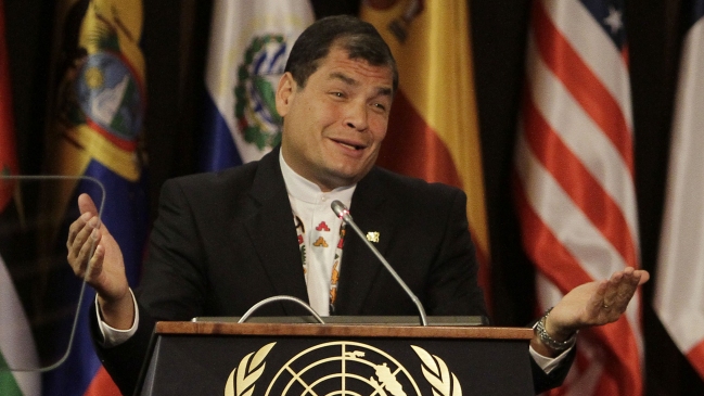 Presidente Correa aseguró que se 