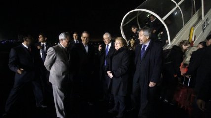  Bachelet llegó a Ecuador en visita marcada por Bolivia  