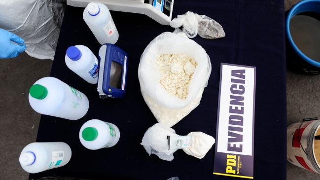 La PDI desbarató banda de narcotráfico en Región de Valparaíso