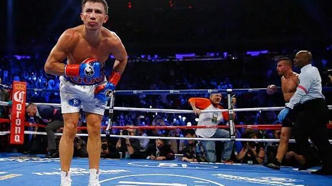 Golovkin dominó con el poder de sus puños a Lemieux y unificó títulos