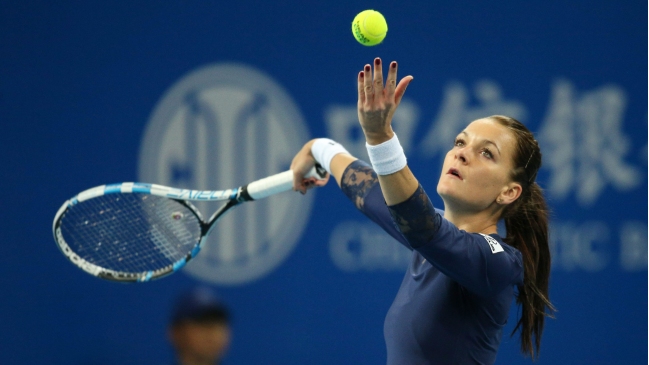 Agnieszka Radwanska celebró en Tianjin y aseguró presencia en el Masters
