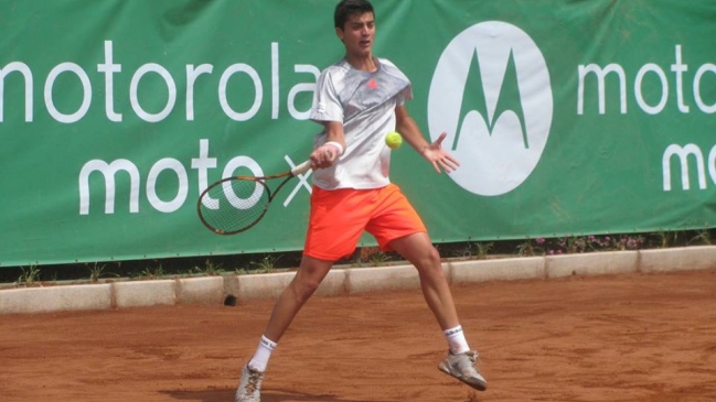 Juvenil Marcelo Tomás Barrios cayó tras dar dura pelea al 180° del mundo