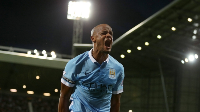 Prensa inglesa apuntó un quiebre entre Pellegrini y Vincent Kompany