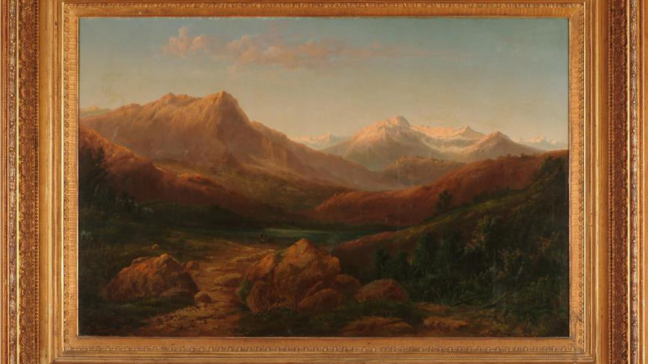 Realizan la primera retrospectiva de Antonio Smith, el primer rebelde de la pintura chilena