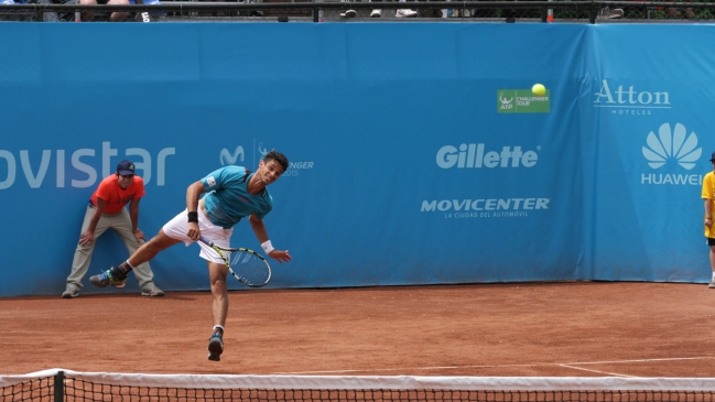 Rogerio Dutra Silva venció a Horacio Zeballos y ganó el título en el Challenger de Santiago