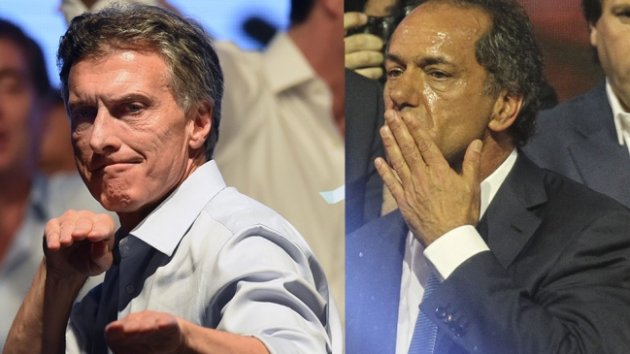 Mauricio Macri y Daniel Scioli disputarán la presidencia de Argentina en un histórico balotaje