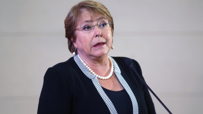 Presidenta Bachelet: No voy a pretender reelegirme nunca más