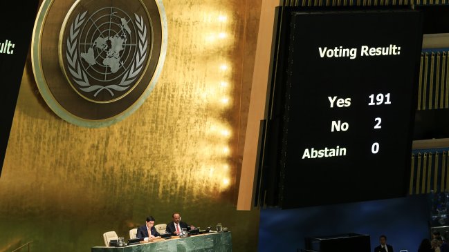 EE.UU. se opuso a declaración de ONU contra embargo a Cuba