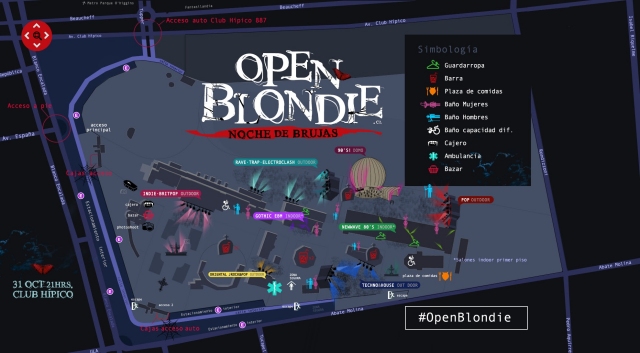  Open Blondie tendrá fiesta de noche de brujas  