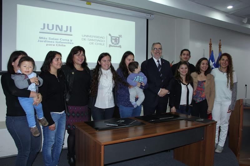 Junji y Usach acordaron construcción de jardín infantil para hijos de estudiantes