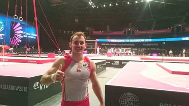 Tomás González competirá este sábado en la final de suelo del Mundial de Glasgow