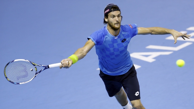 Joao Sousa eliminó a Pablo Cuevas en el ATP de Valencia