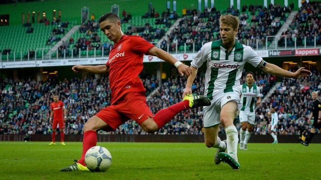 Felipe Gutiérrez jugó en nueva caída de FC Twente en la liga holandesa