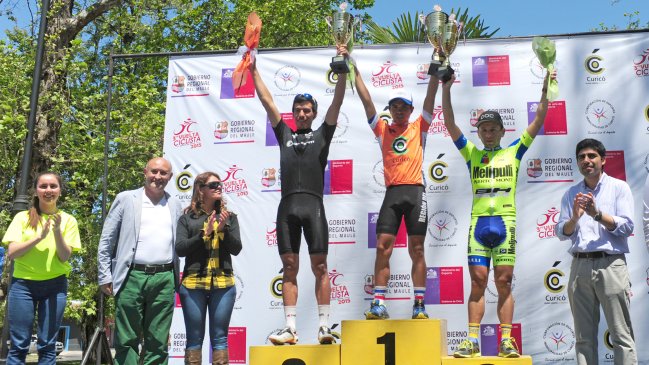 Matías Arriagada se impuso en la Vuelta del Maule