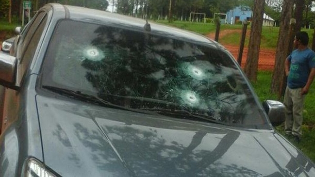 Dos heridos en ataque a tiros a candidato a intendente en Paraguay