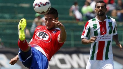 El empate entre Palestino y Unión La Calera en La Cisterna