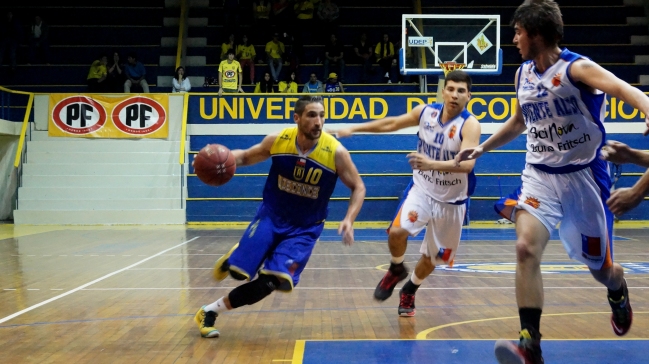 U. de Concepción solidificó su liderato en la Liga de Baloncesto