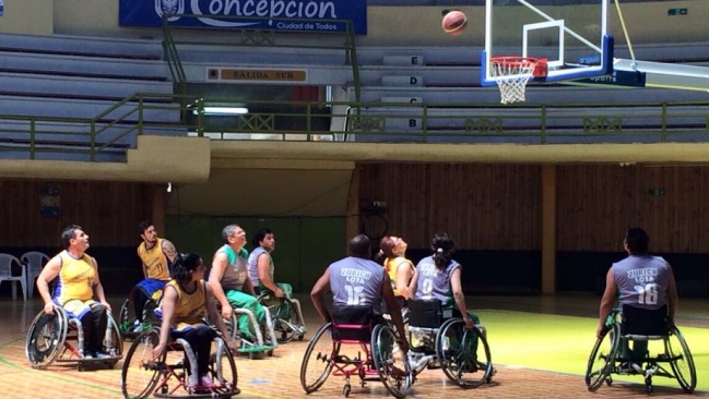 Dital de Talcahuano ganó segundo zonal del baloncesto en silla de ruedas