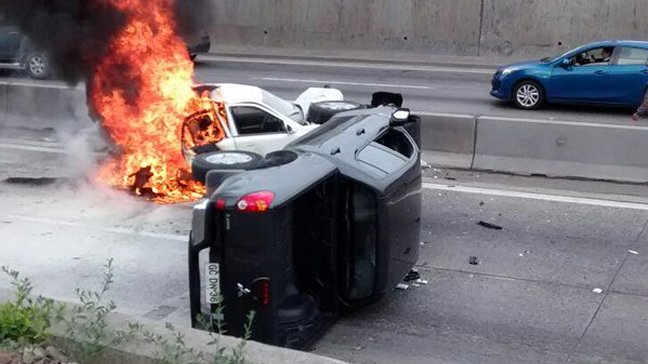Revisa el estado del tránsito, el Metro y Transantiago