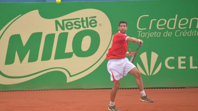 Hans Podlipnik firmó su paso a cuartos de final en el Challenger de Bogotá