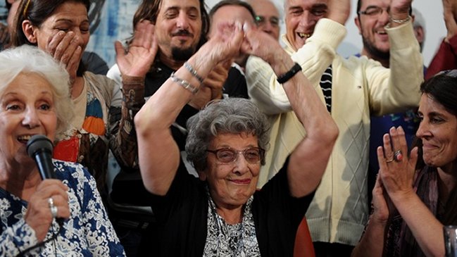 Abuelas de Plaza de Mayo recuperaron nieto 118