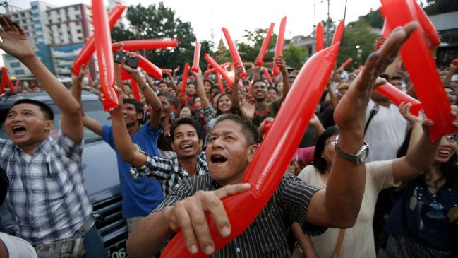 Birmania celebra la primera elección libre en 25 años