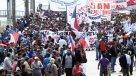 Pescadores marcharon hasta el Congreso para pedir fin de pesca de arrastre de jibia