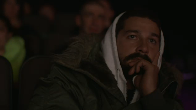 Shia LaBeouf inicia maratónico visionado de todas sus películas