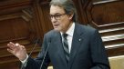 Parlamento catalán rechazó a Artur Mas como presidente