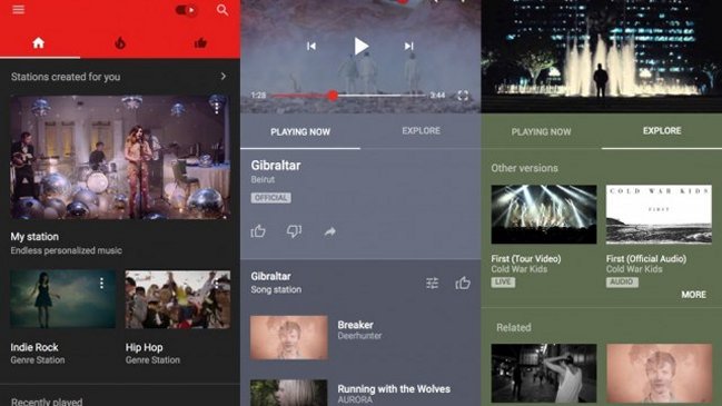 YouTube Music, la nueva aplicación de Google para descubrir música y artistas
