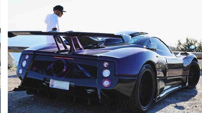 Lewis Hamilton chocó su lujoso vehículo de dos millones de euros