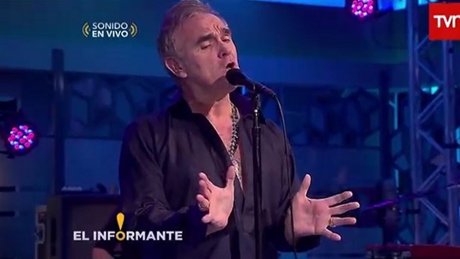 Morrissey se presentó en programa 