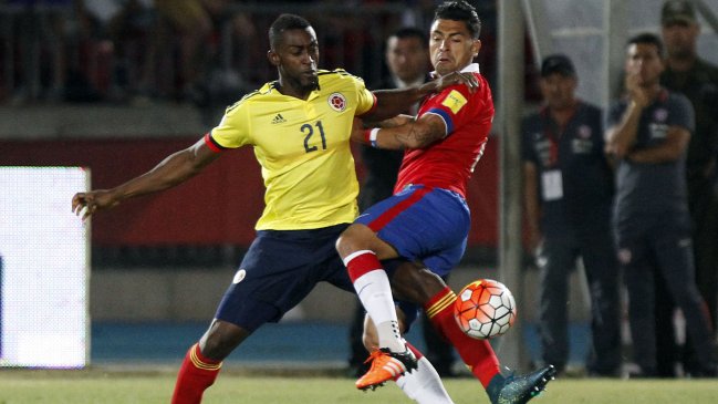 Jackson Martínez se lesionó y es duda para duelo con Argentina