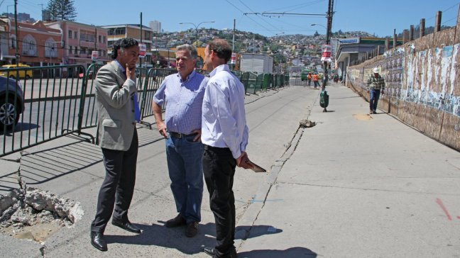 Valparaíso: Comienzan obras de reparación en Avenida Argentina