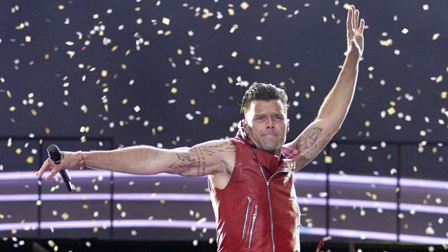 Ricky Martin anunció su regreso a Chile