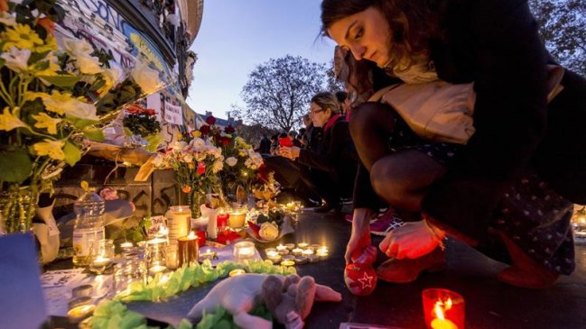 Se mantiene en 129 el balance provisional de muertos en atentados de París