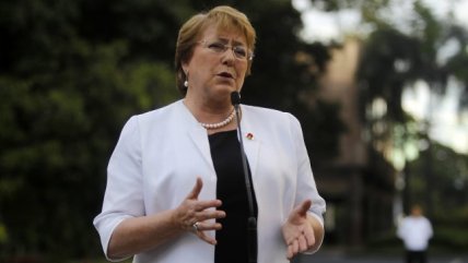  Bachelet dio condolencias a familias de chilenos  