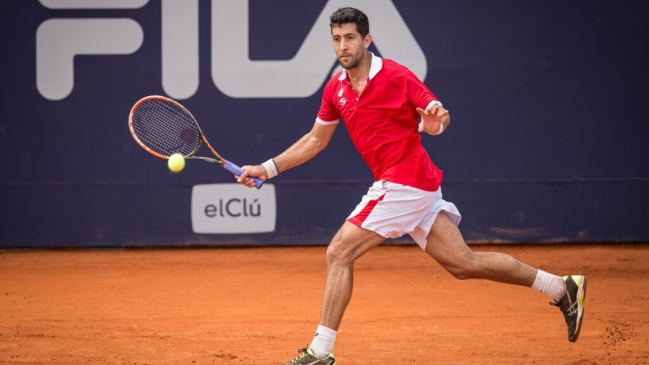 Hans Podlipnik cayó en su estreno individual en el Challenger de Montevideo