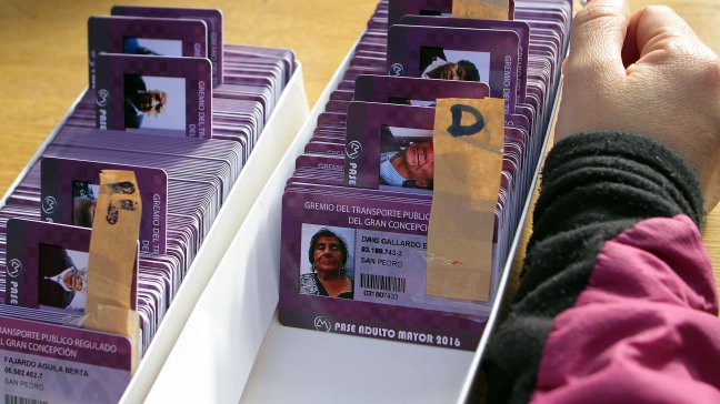 Pase Adulto Mayor se entregará hasta el 27 de noviembre en Concepción