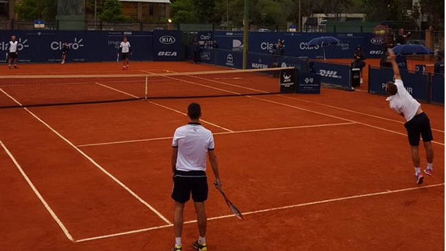 Hans Podlipnik avanzó a la final en el cuadro de dobles del Challenger de Montevideo