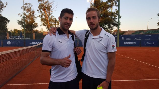 Hans Podlipnik se quedó con el título de dobles en Montevideo