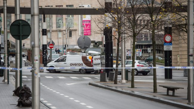 Policía belga efectúa operación antiterrorista en centro de Bruselas