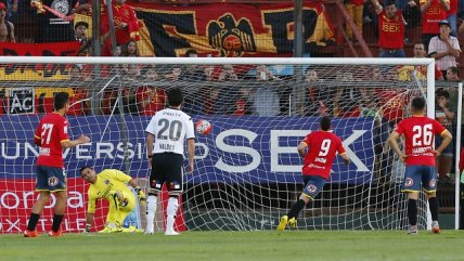 Carlos Salom abrió la cuenta para U. Española ante Colo Colo con tiro desde el punto penal