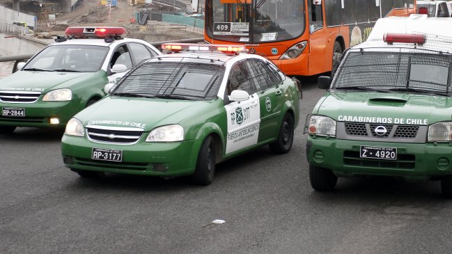 Asalto en banco finalizó con una persecución policial en Recoleta