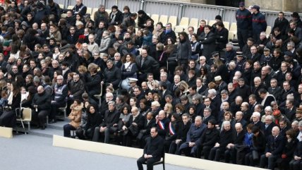   El homenaje de Francia a las víctimas de los atentados en París 