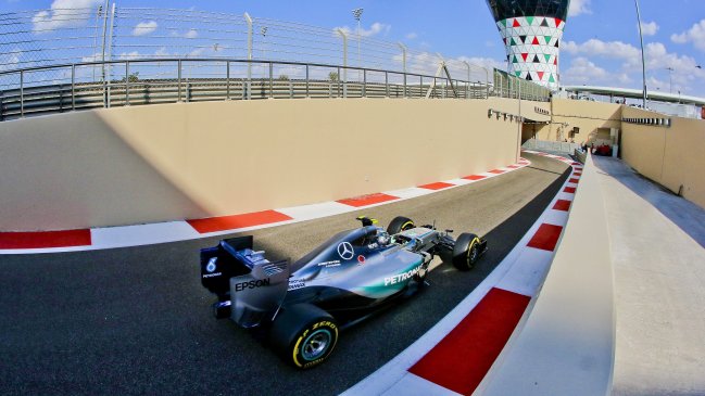 Nico Rosberg fue el más rápido en el último ensayo libre en Abu Dhabi