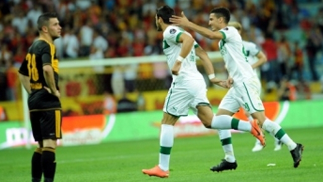 Sebastián Pinto tuvo acción en el triunfo de Eskisehirspor de Turquía