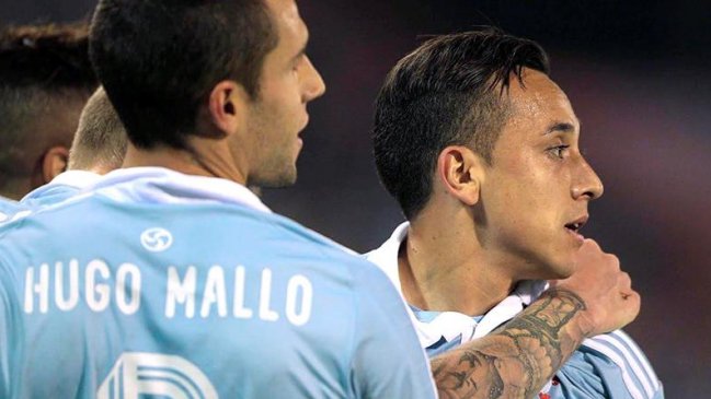 Fabián Orellana anotó el triunfo de Celta de Vigo sobre Sporting de Gijón